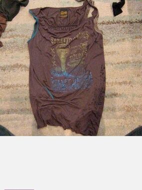 SALVAGE "Stiletto Snakes" Movie Poster Top/Dress...this Is So Fun! L